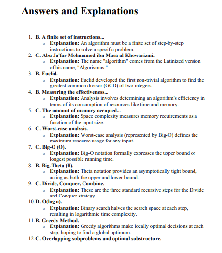Design and Analysis of Algorithms - Image 6