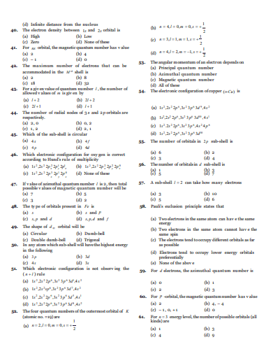 Structure of Atom (Class 11) - Image 4