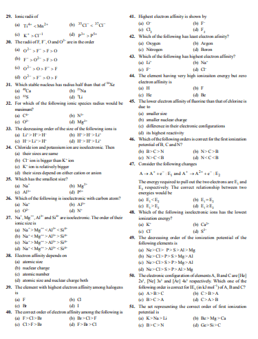 Classification of Elements and Periodicity in Properties (Class 11) - Image 5
