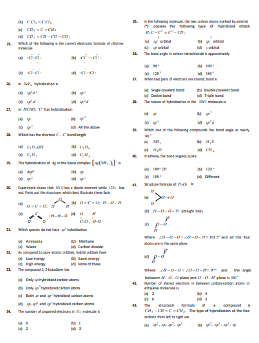 Chemical Bonding and Molecular Structure (Class 11) - Image 2