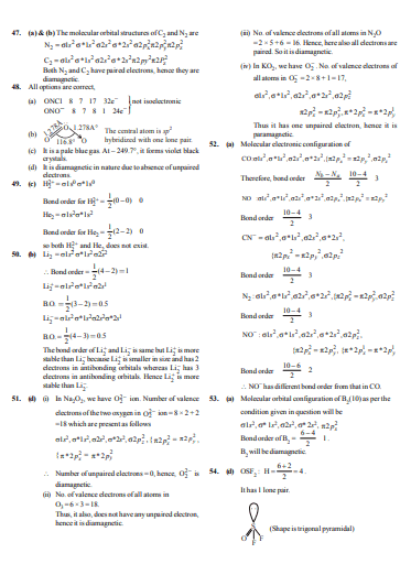 Chemical Bonding and Molecular Structure (Class 11) - Image 5