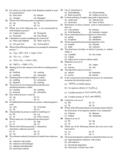 General Principles and Processes of Isolation of Elements (Class 12) - Image 2