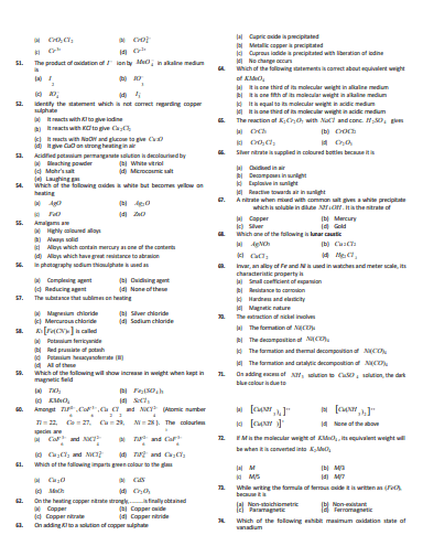 d and f Block Elements (Class 12) - Image 3