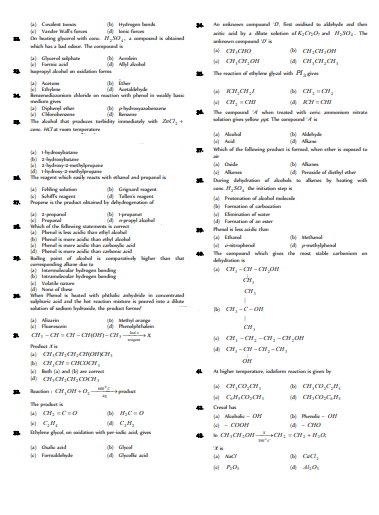 Alcohols, Phenols and Ethers (Class 12) - Image 4
