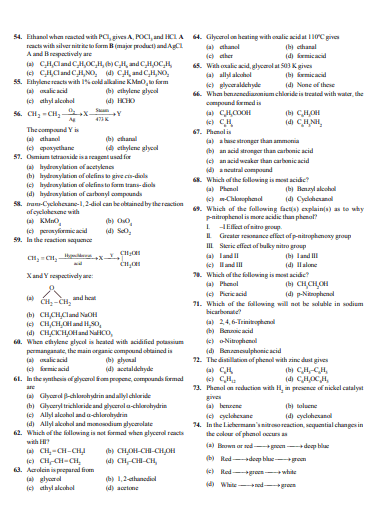 Alcohols, Phenols and Ethers (Class 12) - Image 2