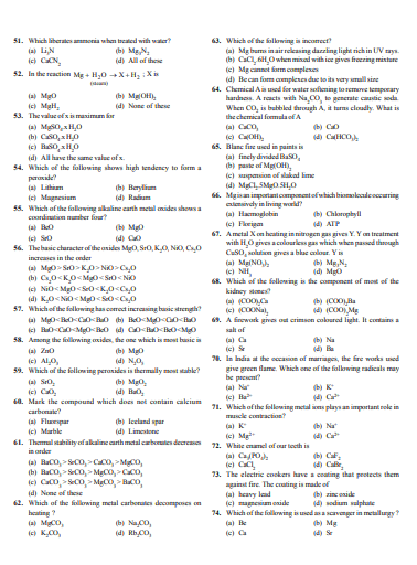s- Block Elements (Class 11) - Image 5